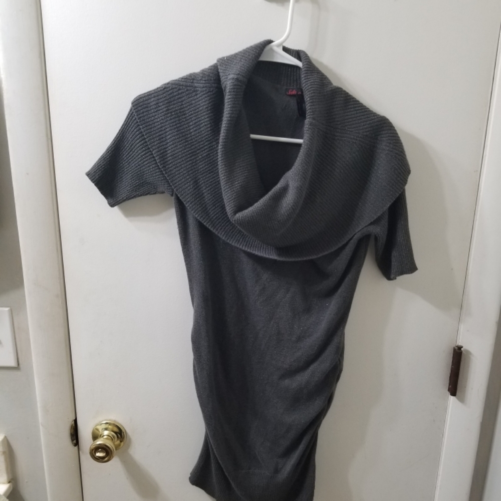 Grey Sofia Vergara Sweater Dress